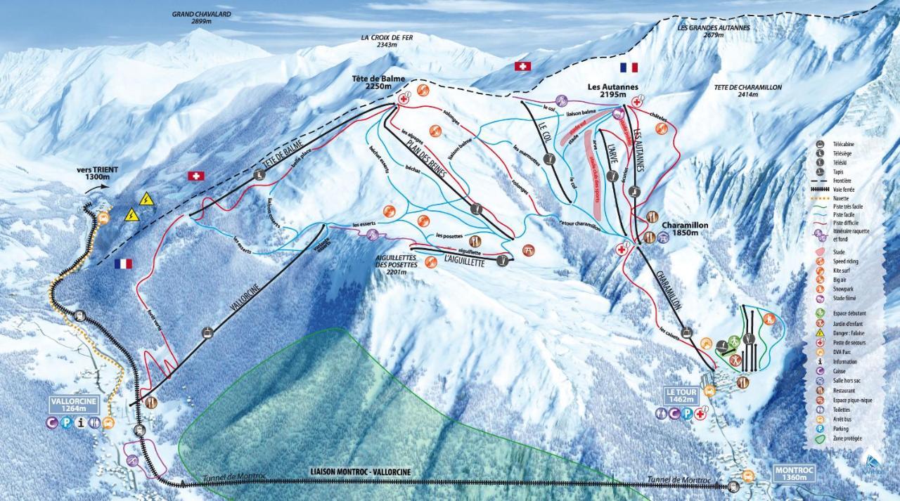 Chalet Le Trient Bagian luar foto
